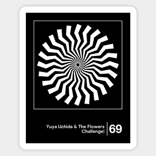 Yuya Ichida & The Flowers - Minimal Style Artwork Magnet